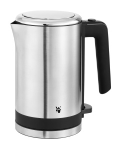 Fierbator WMF KUCHENminis 0,8 l, 1800 W, ceainic de calatorie, cromargan mat/argintiu