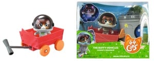 Figurina Cosmo cu Raumkapsel - Smoby 44 Cats, 7.7 cm, pentru copii de la 3 ani - Img 3