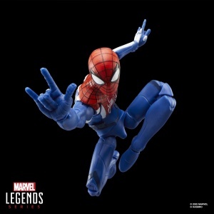 Figurina de Actiune Marvel Legends Miles Morales, 15 cm, Design Premium, 4 Maini Interchangeabile - Img 4