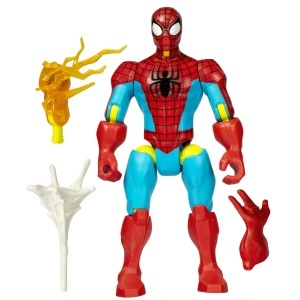 Figurina de actiune MixMashers Marvel Spider-Man, 12 cm, cu accesorii