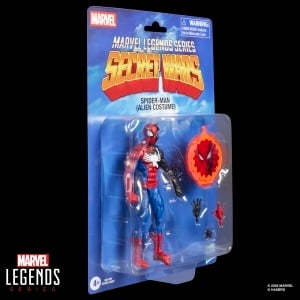 Figurina de actiune Spider-Man (Costum Alien) Marvel Legends, 15 cm, cu accesorii - Img 8