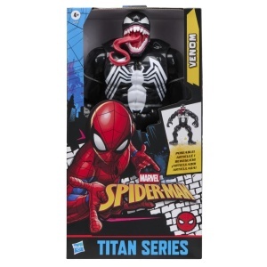 Figurina de Actiune Venom Deluxe Marvel, 30 cm, 11 Puncte de Miscare, Negru-Alb - Img 2