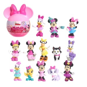 Figurina de colectie Disney Junior Minnie Mouse, 4,5-6,8 cm, 13 modele disponibile - Img 1