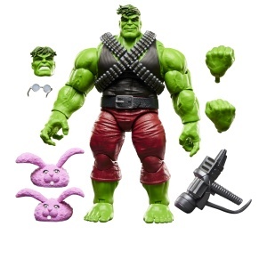 Figurina de colectie Hasbro Marvel Legends Profesor Hulk, 15 cm, 7 accesorii - Img 6