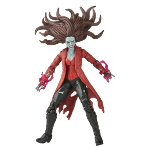 Figurina de colectie Hasbro Marvel Legends Scarlet Witch Zombie, 15 cm, 2 accesorii
