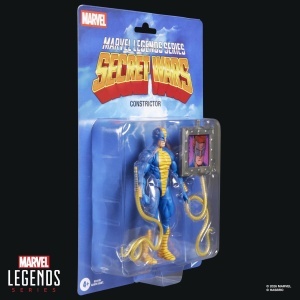 Figurina de colectie Marvel Legends Constrictor 15 cm, design retro, accesorii incluse - Img 9
