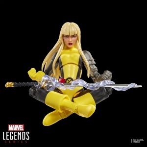Figurina de colectie Marvel Legends Magik, 15 cm, cu accesorii retro - Img 4
