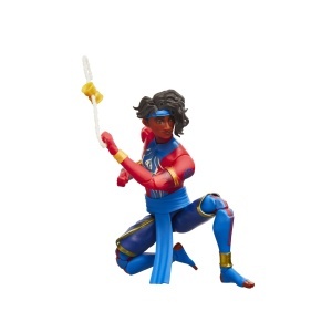 Figurina de colectie Marvel Legends Pavitr Prabhakar, 15 cm, rosu si albastru - Img 5