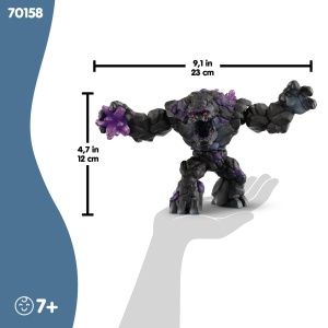 Figurina de colectie Schleich ELDRADOR Schattensteinmonster 70158, 23 x 8 x 12 cm - Img 6