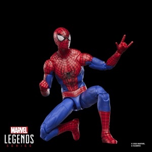 Figurina de colectie Spider-Man Marvel Legends, 15 cm, design premium, 2 maini interschimbabile - Img 5