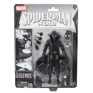 Figurina de colectie Spider-Man Noir Hasbro 15 cm, design premium, 6 accesorii