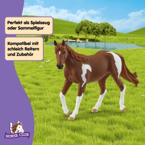 Figurina de jucarie cal Paint Horse Stute Schleich 14901, 4 x 15 x 11 cm - Img 4