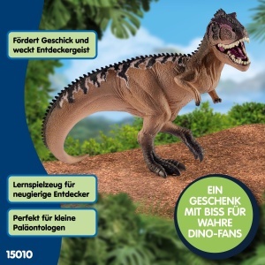 Figurina Dinosaur Giganotosaurus Schleich, 11 x 21 x 17 cm, Detalii Realiste - Img 6