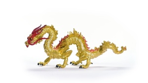 Figurina Dragon Schleich ELDRADOR Mondneujahrsdrache 29x12x12 cm, Aurie - Img 3