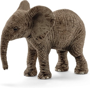 Figurina Elefant Baby Schleich WILD Life 4 x 7 x 6 cm, Detaliu Realist