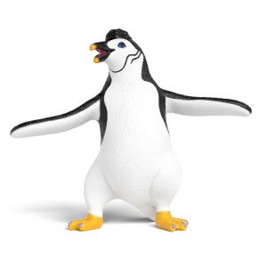 Figurina Juri Schleich - Pinguin din Scoala Animalelor Magice, 9 x 3 x 7 cm