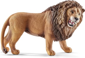 Figurina Leu Brulland Schleich 14726, 11 x 5 x 7 cm, pentru copii de la 3 ani - Img 1