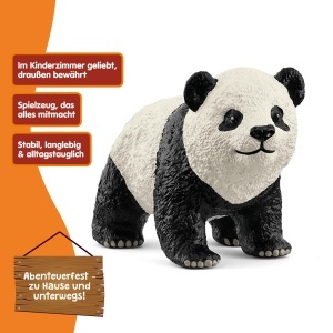 Figurina panda mare de jucarie Schleich 14886, 6 x 3 x 3 cm, pentru copii de la 3 ani - Img 4