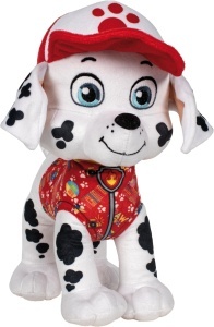 Figurina Paw Patrol Marshall Summer Edition, 27 cm, jucarie pentru copii