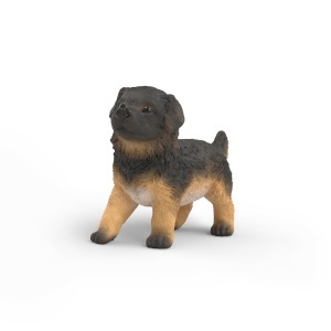 Figurina Schleich Caine Ciobanesc German Pui 5 x 2 x 4 cm - Img 1