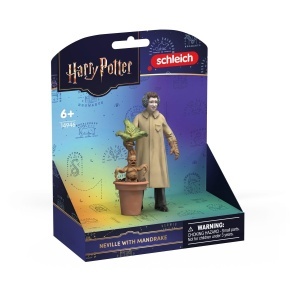 Figurina Schleich Harry Potter Neville Longbottom cu Alraune, 15 x 8 x 18 cm