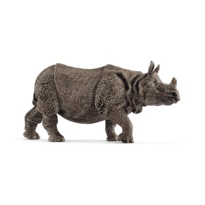 Figurina Schleich Panzernashorn 14816, 4 x 14 x 7 cm, detaliu realist