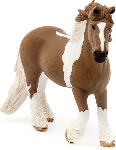Figurina Tinker Stute Schleich 13773, 14 x 5 x 11 cm, Culoare Brown-White - Img 7