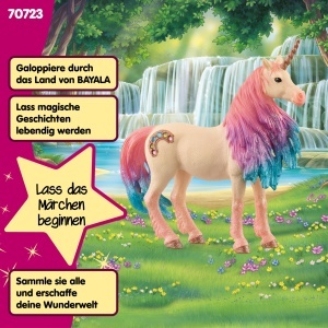 Figurina Unicorn Marshmallow Schleich BAYALA, 13 x 4 x 13 cm, culori stralucitoare - Img 5