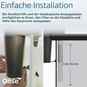 Filtru de Acvariu OASE BioStyle 20, Compact, pentru Apa Dulce si Sarata - Img 6