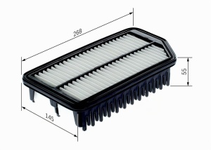 Filtru de aer Bosch - rezistent la umiditate si presiune, durata lunga de viata - Img 5