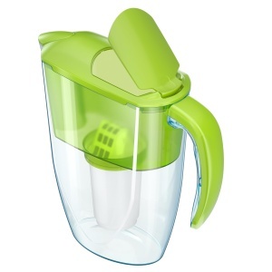 Filtru de apa AQUAPHOR Smile, 2.9l, verde deschis, reduce calcar si clor - Img 5