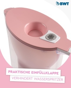 Filtru de apa BWT AQUAlizer Home, cu magneziu, roz, compact - Img 5