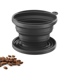 Filtru de cafea pliabil Westmark, silicon, negru, pentru filtru marimea 2