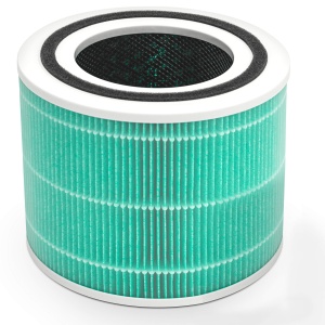 Filtru de inlocuire a toxinelor LEVOIT Core 300 si Core 300S impotriva a 99,97% din evacuarea fumului poluarii aerului, filtru HEPA, filtru si prefiltru cu carbune activ de inalta eficienta, pentru fumatorii care sufera de alergii - Img 4
