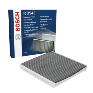 Filtru de interior Bosch cu activ carbon, 252mm x 235mm x 32mm