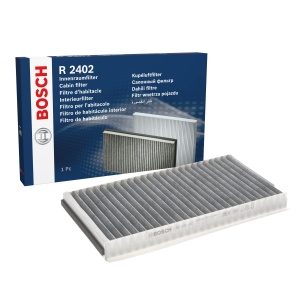 Filtru interior Bosch R2402 cu activ carbon, set 2 filtre, pentru aer curat