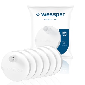 Filtru pentru sticle de apa Wessper Actitex DISC BPA Free set 6 bucati