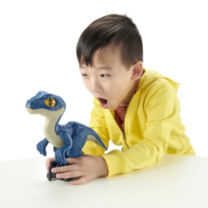 Fisher-Price Imaginext GWP07 - Jurassic World 3 XL Dino Raptor Figurina de dinozaur extra-mare pentru prescolari jucarie de dinozaur de la 3 la 8 ani - Img 2
