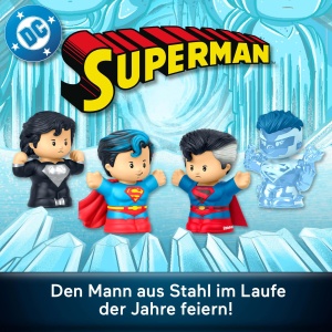 Fisher-Price Little People Collector Superman JFD63 Set 4 Figurine Editie Speciala - Img 2