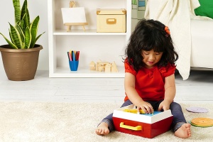 Fisher Price Musicbox Plattenspieler Retro 10 Melodii Jucarie Interactiva - Img 4