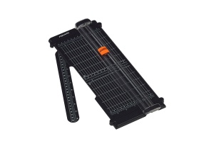 Fiskars Papierschneidemaschine 1004639 A4 Lama din otel inoxidabil titanium NegruPortocaliu - Img 7