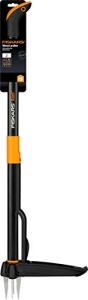 Fiskars Xact 1077305 Unealta pentru indepartarea buruienilor 1 m NegruPortocaliu - Img 18