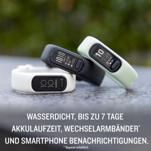 Fitness Tracker Garmin vivosmart 5, OLED Touchscreen, Monitorizare Sanatate - Img 6