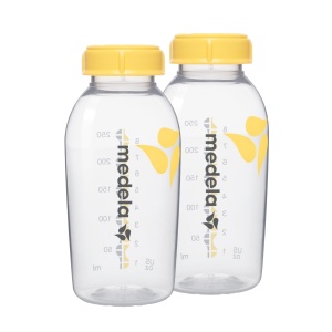 Flacon pentru depozitarea laptelui matern Medela, 2 x 250 ml, BPA-free