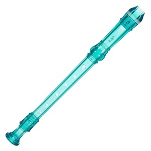 Flauta Soprano Yamaha, ABS, 3 piese, Culoare Albastra Transparenta - Img 5