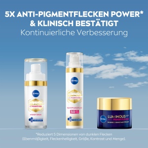 Fluid de zi NIVEA Luminous630 cu SPF 50, 40 ml, anti-pigmentare, pentru toate tipurile de ten - Img 8