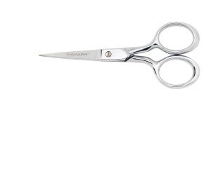 Foarfeca de broderie Fiskars 12-92977097J, 10,2 cm, gri - Img 1