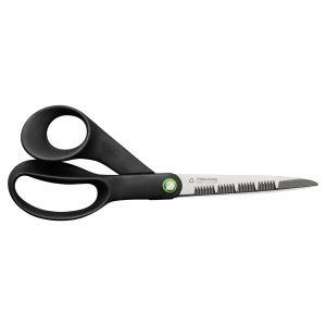Foarfeca de bucatarie Fiskars ReNew, 21 cm, negru, din otel reciclat
