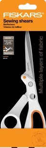 Foarfeca de croitorie Fiskars Amplify RazorEdge, 25 cm, otel inoxidabil, alborange - Img 7
