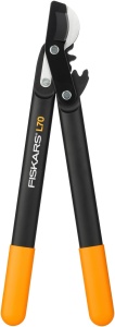 Foarfeca de gradina Fiskars PowerGear II L70, 46 cm, Antiaderenta, NegruPortocaliu